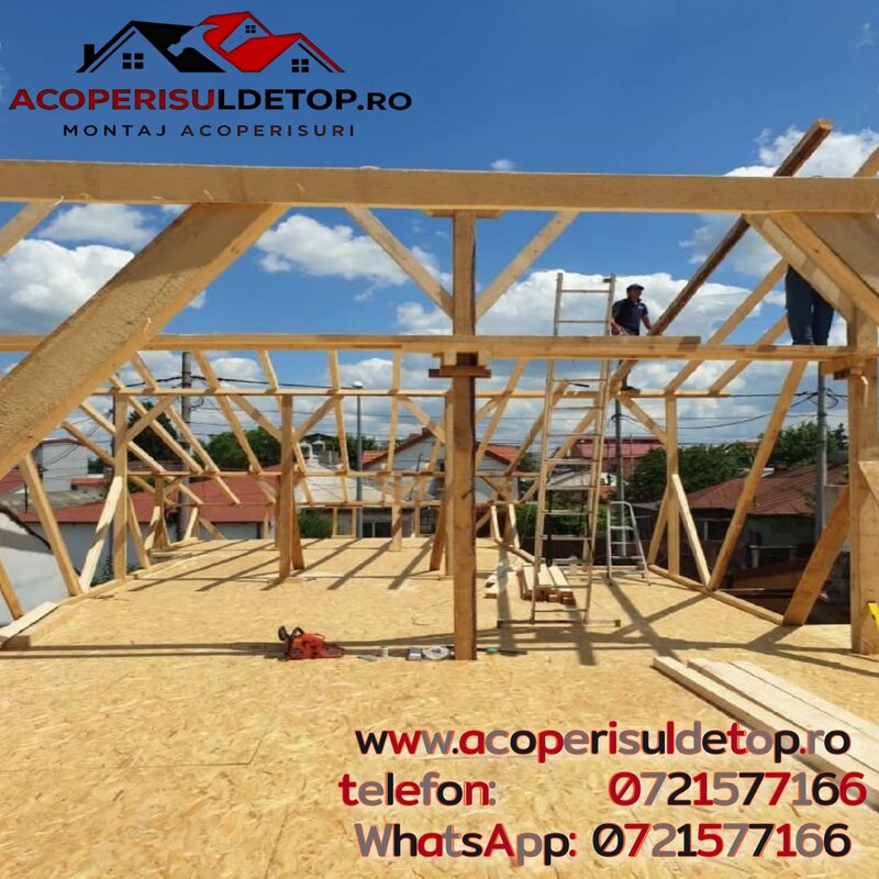Reparatii acoperisuri si constructii acoperisuri