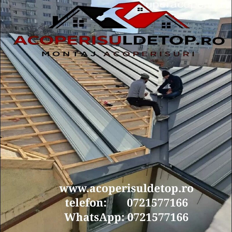 Reparatii acoperisuri si constructii acoperisuri