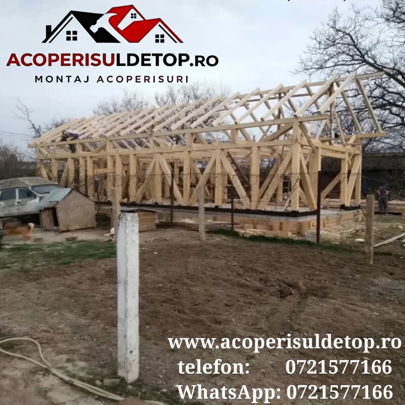Reparatii acoperisuri si constructii acoperisuri